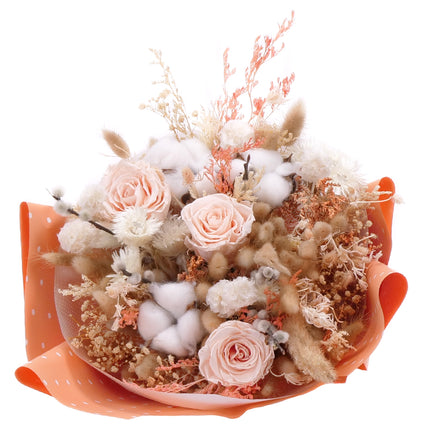03001954_irigo-susena-kytice-preparovane-ruze-monalisa-almond-cream-lagurus-a-limonka