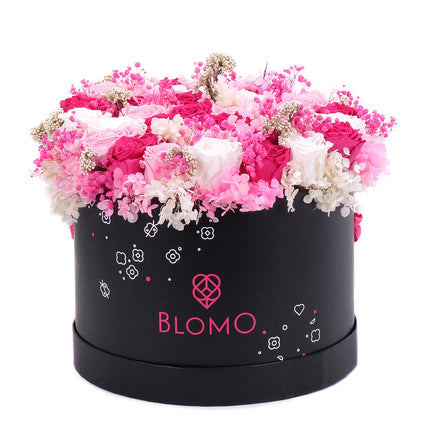 03001990_in-eterno-cerny-blomo-box-l-preparovane-ruze-hortenzie-a-gypsophila