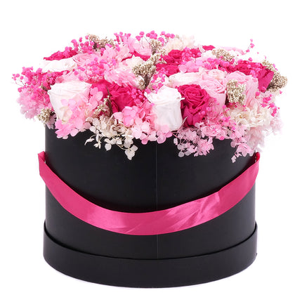03001990_in-eterno-cerny-blomo-box-l-preparovane-ruze-hortenzie-a-gypsophila