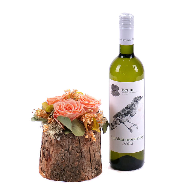 03100650_in-eterno-dreveny-box-oranzove-ruze-monalisa-peach-a-vino-berta