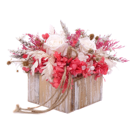 03101535_irigo-dreveny-box-ctverec-preparovane-bile-ruze-a-cervene-kvetiny