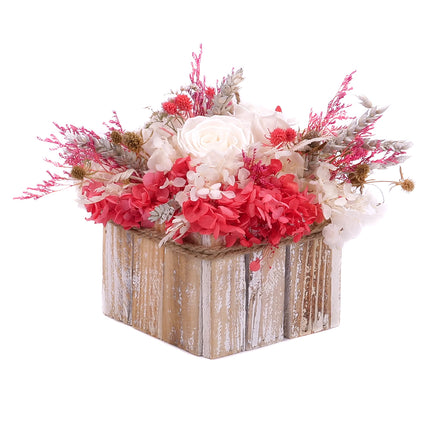 03101535_irigo-dreveny-box-ctverec-preparovane-bile-ruze-a-cervene-kvetiny