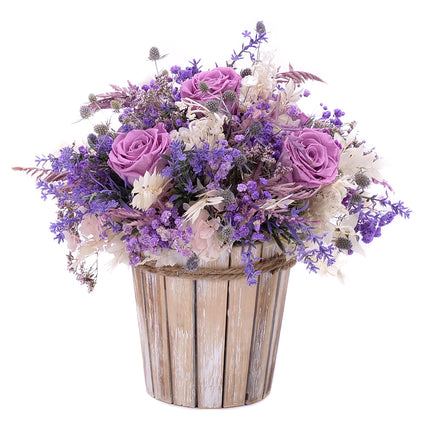 10000257_irigo-dreveny-box-preparovane-ruze-monalisa-lilac-levandule-a-hortenzie