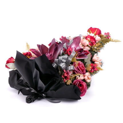 10000260_irigo-smutecni-kytice-penova-magnolie-bordo-ruze-a-merunkove-kvety