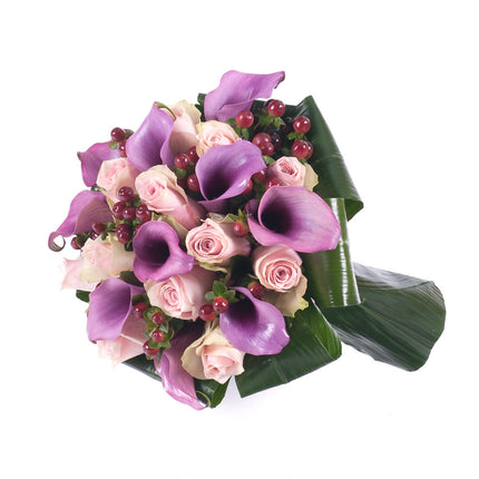 Lady ružové ruže a kaly