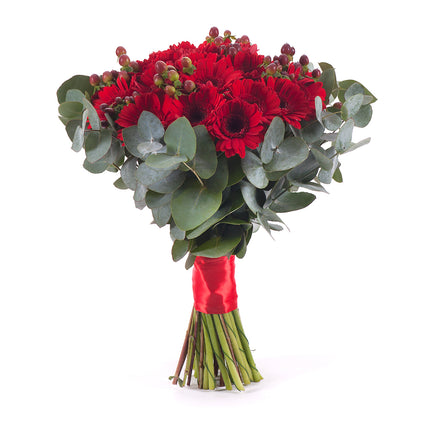 Perla červené mini gerbery