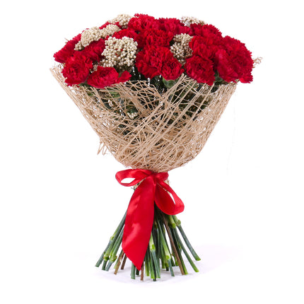 Sweet červené karafiáty