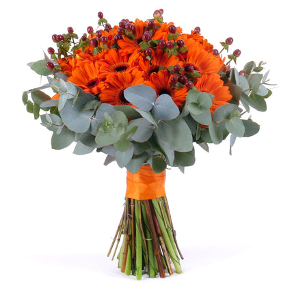 Perla oranžové mini gerbery