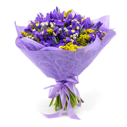 Sweet irisy a solidago