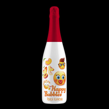 Happy Bubbles broskev 0,75 l