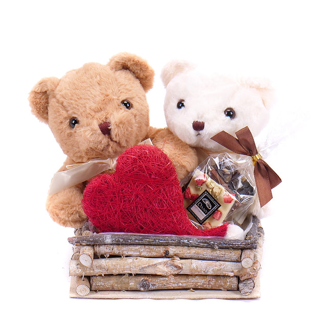 Dárkový dřevěný box I love you