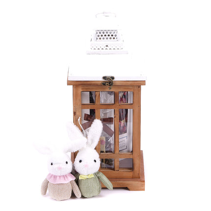 Dárkový set s dřevěnou lucernou 2