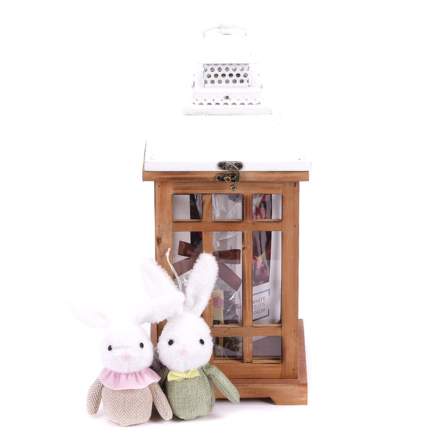 Dárkový set s dřevěnou lucernou 2