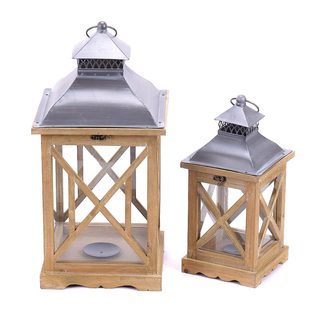 Dárkový set dřevěné lucerny 8