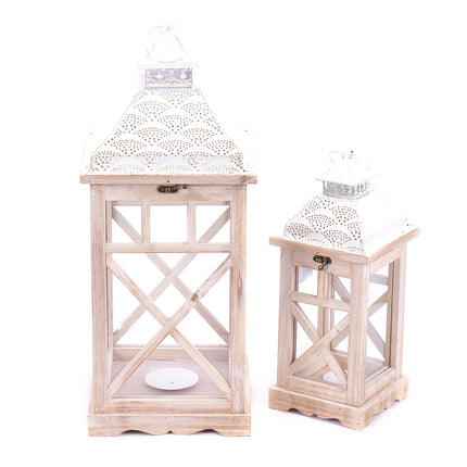 Dárkový set dřevěné lucerny 9