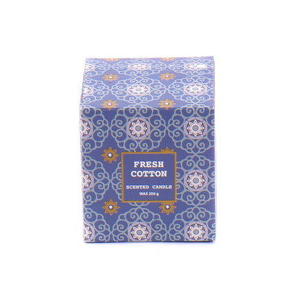 Svíčka vonná sklo 8x8cm