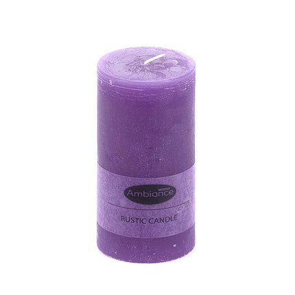 Svíčka válec fialová 75/150 610 g