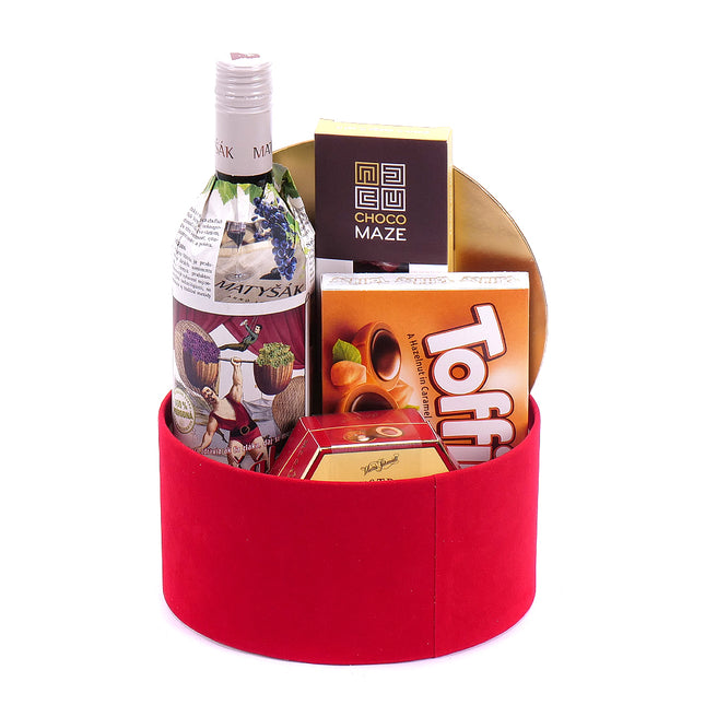 Dárkový sametový box Lavazza