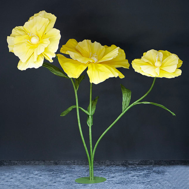 Kvet na stojane x3 mix K169 umelý