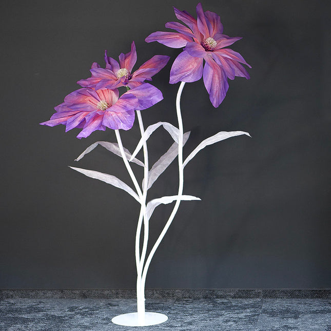 Kvet na stojane x3 mix K170 umelý