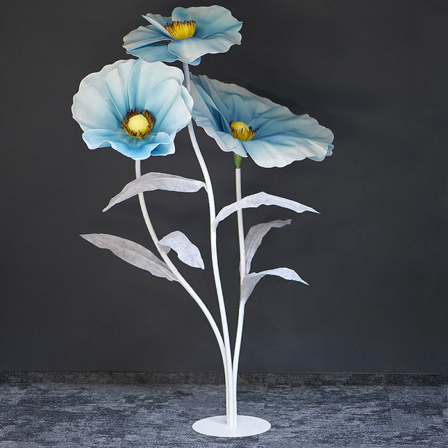 Kvet na stojane x3 mix K171 umelý