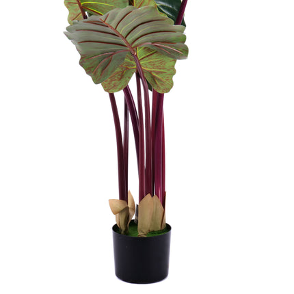 Alocasia v květináči 140cm umělá