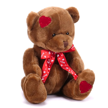 Darčekový set biely a hnedý macko