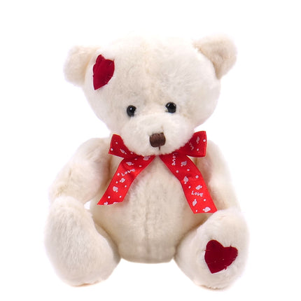 Darčekový set biely a hnedý macko