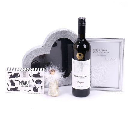 Dárkový box srdce anděl