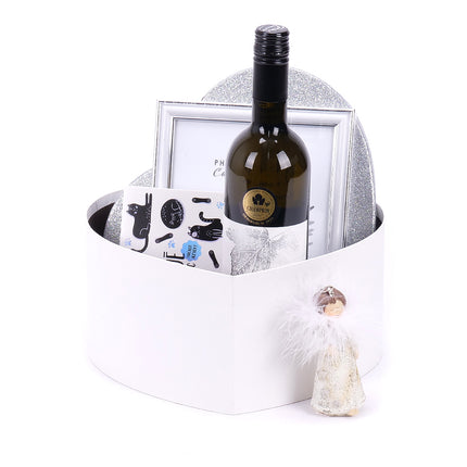 Dárkový box srdce anděl