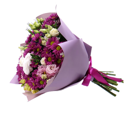 Sweet barevné lisiantusy a santiny