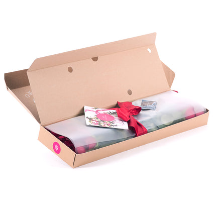 DIY kytice červené růže do vázy