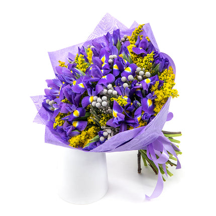 Sweet irisy a solidago