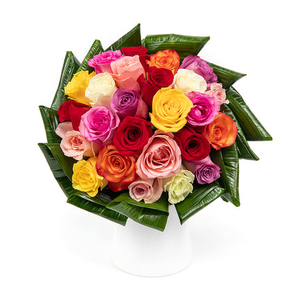 Passion barevné růže