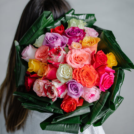 Passion barevné růže