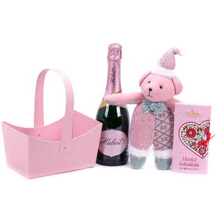 Dárková taška dřevěná loď