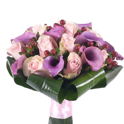 Lady ružové ruže a kaly