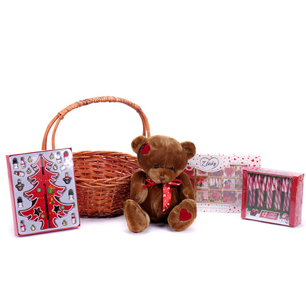 Dárkový proutěný košík Carla z lásky