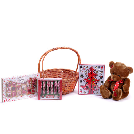 Dárkový proutěný košík Carla z lásky