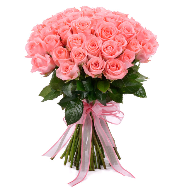 Kytice lososové růže Unicorn
