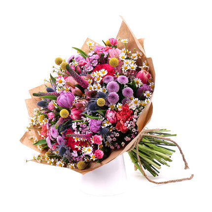 Sweet farebný mix kvetov