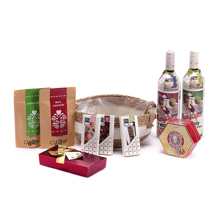 Ratanový dárkový koš dva Matyšáky