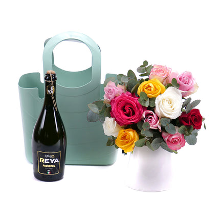 Květinová taška Kytice Letana 41 a Prosecco Reya