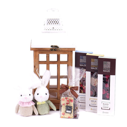 Dárkový set s dřevěnou lucernou 2