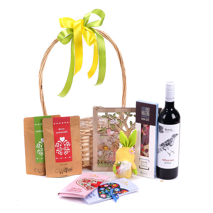 Dárkový proutěný koš Promenada