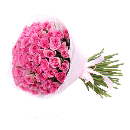 Sweet růžové růže Time Square