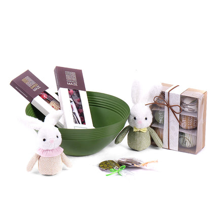 Darčekový set plyšové zajačiky
