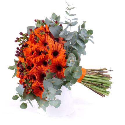 Perla oranžové mini gerbery