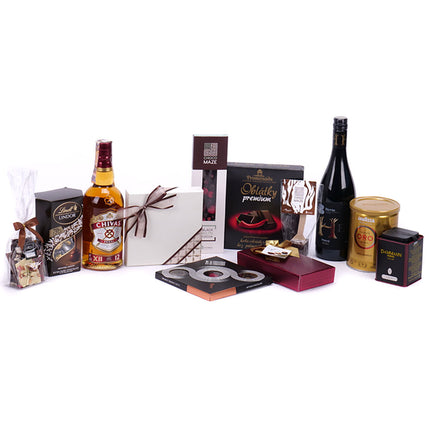 Dárková plastová taška Lindt Noir