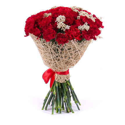 Sweet červené karafiáty